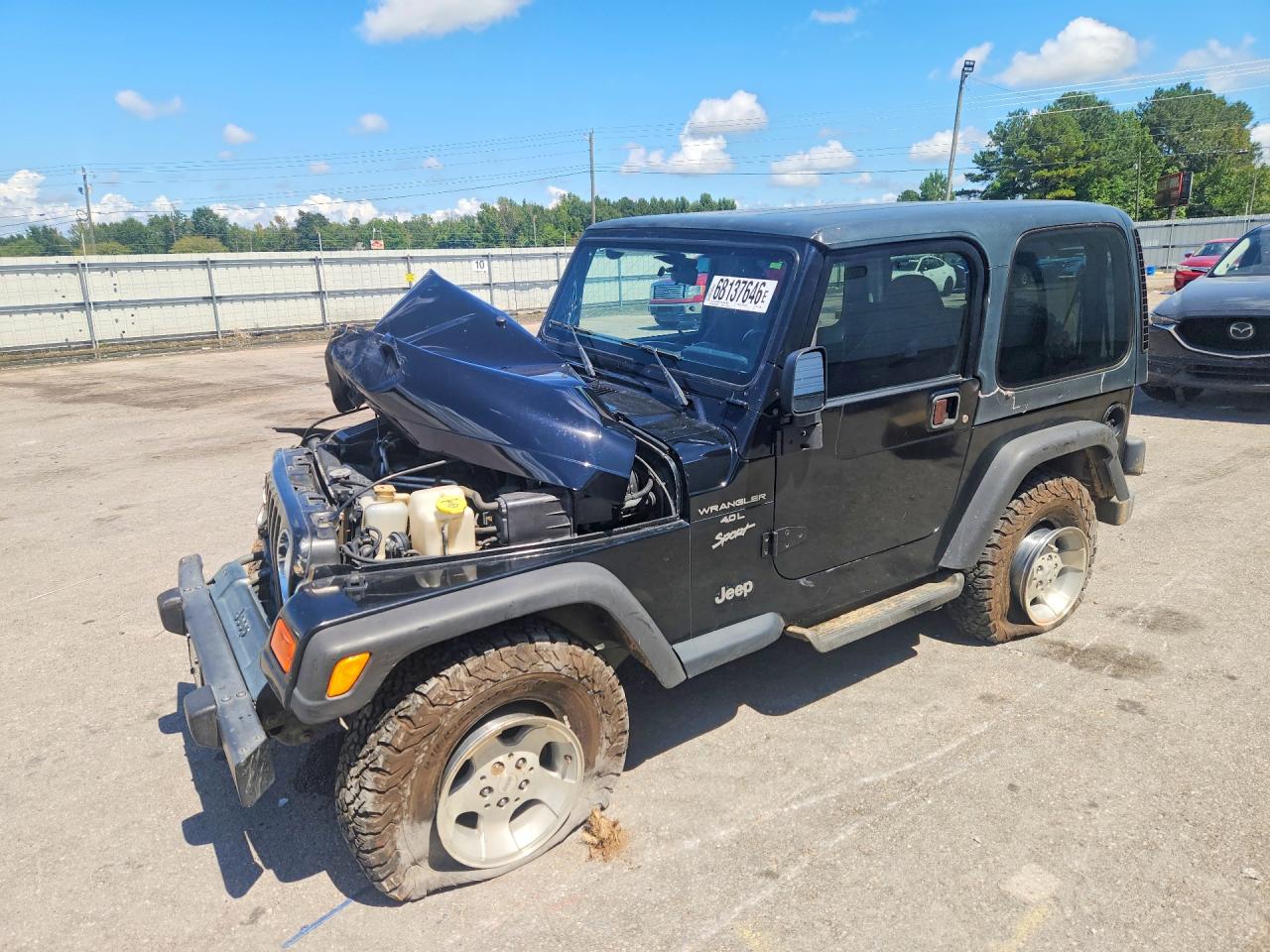 2000 JEEP WRANGLER SPORT | 1J4FA49S4YP757998 | UPCARS