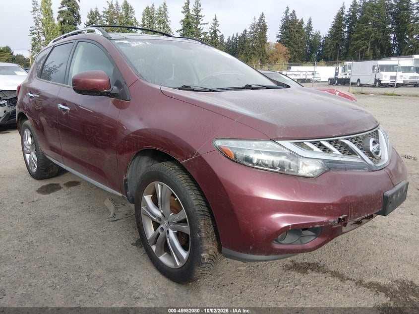 2011 NISSAN MURANO LE | JN8AZ1MW9BW158856 | UPCARS