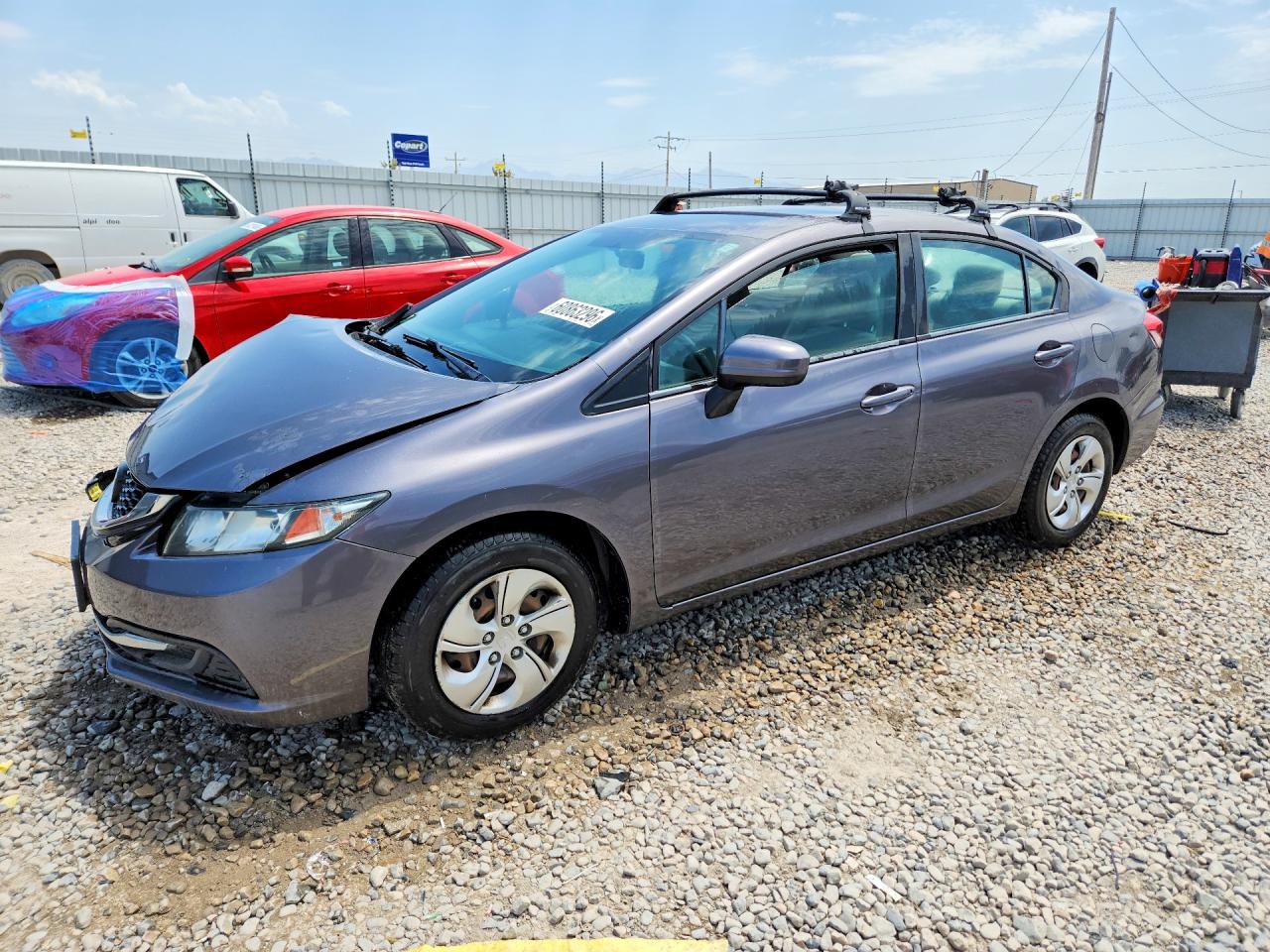 2015 HONDA CIVIC LX | 19XFB2F50FE091418 | UPCARS