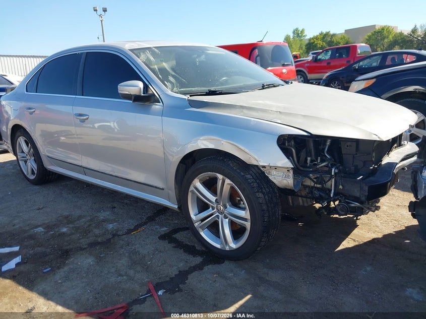 2013 VOLKSWAGEN PASSAT 2.0L TDI SE | 1VWBN7A37DC006679 | UPCARS