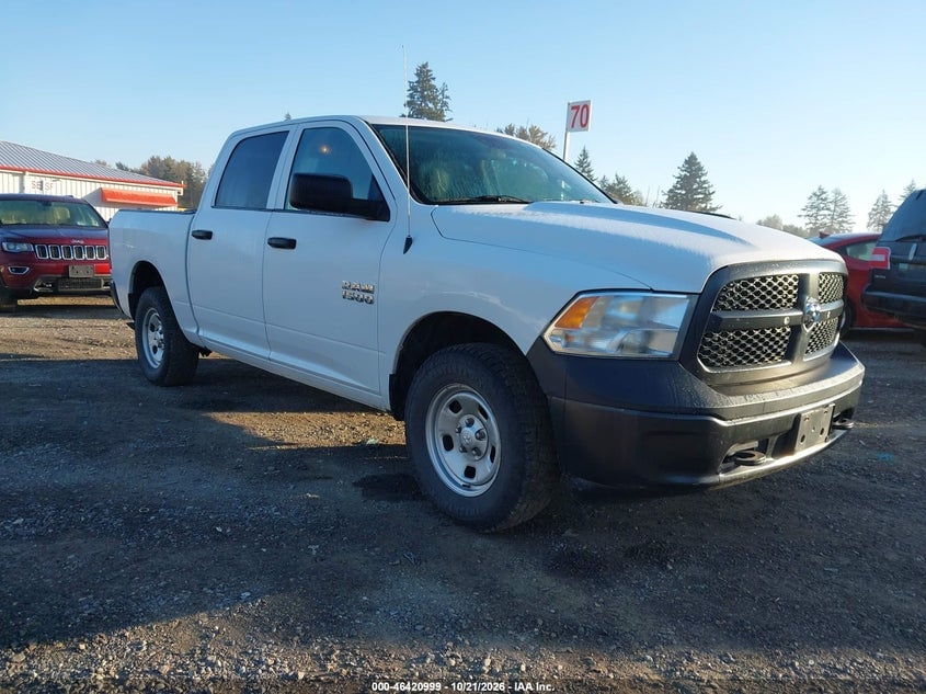 2018 RAM 1500 TRADESMAN  4X4 5'7 BOX | 1C6RR7KG3JS300483 | UPCARS