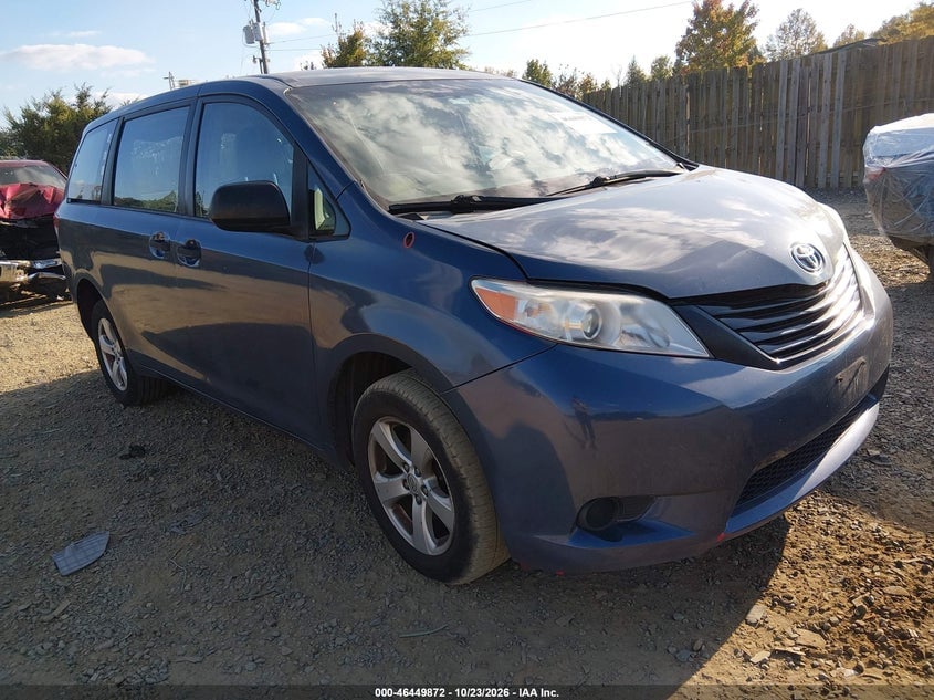 2014 TOYOTA SIENNA L V6 7 PASSENGER | 5TDZK3DC1ES479556 | UPCARS