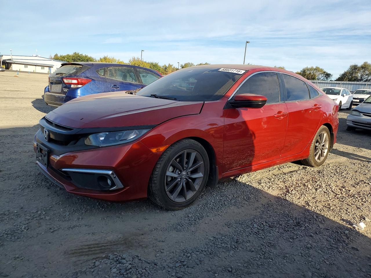 2020 HONDA CIVIC EX | 19XFC1F3XLE200680 | UPCARS