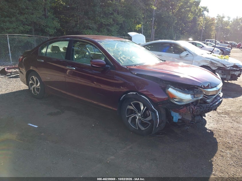 2016 HONDA ACCORD LX | 1HGCR2F32GA216065 | UPCARS