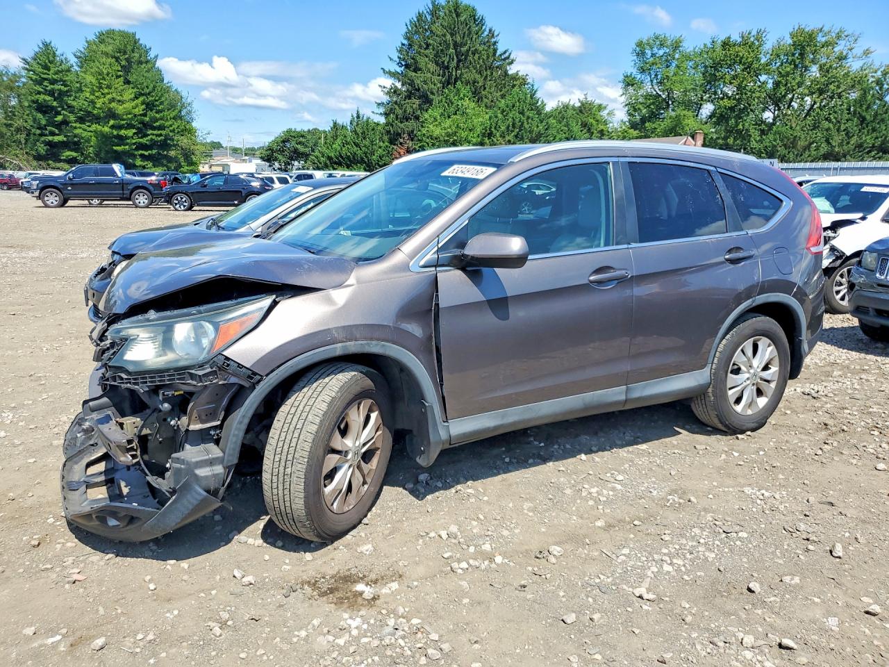 2014 HONDA CRV EXL | 2HKRM4H77EH675441 | UPCARS