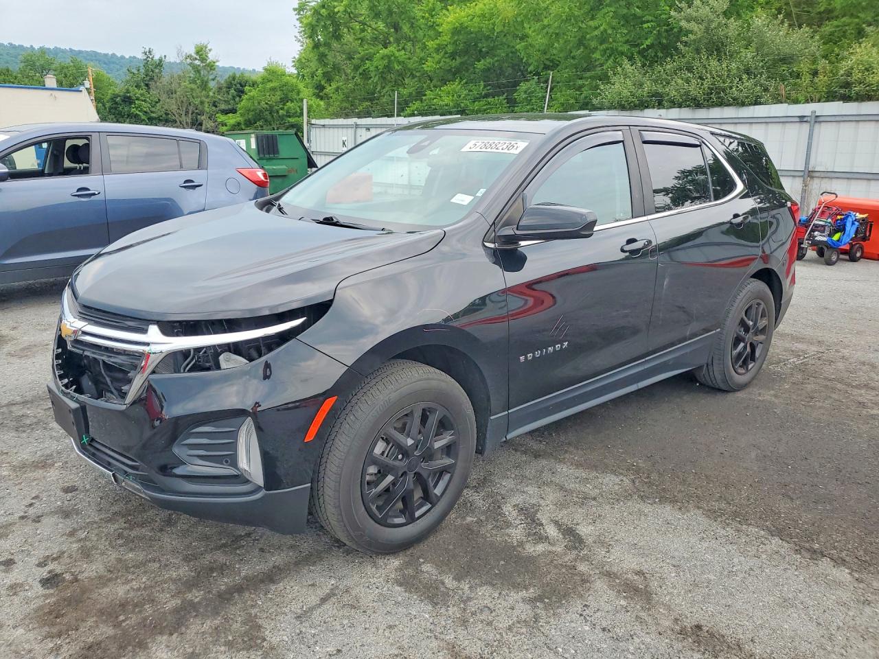 2022 CHEVROLET EQUINOX LT | 3GNAXUEV0NL234782 | UPCARS