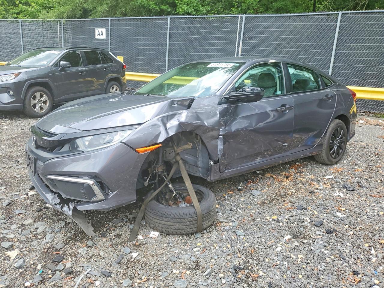 2020 HONDA CIVIC LX | 2HGFC2F63LH543403 | UPCARS