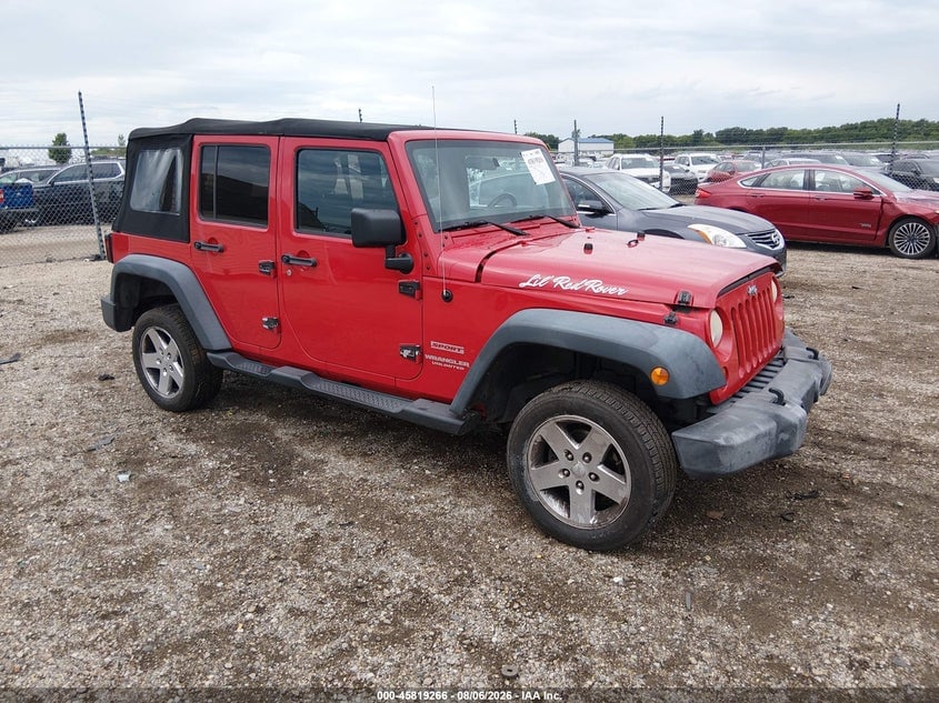 2012 JEEP WRANGLER UNLIMITED SPORT | 1C4BJWDG5CL224951 | UPCARS