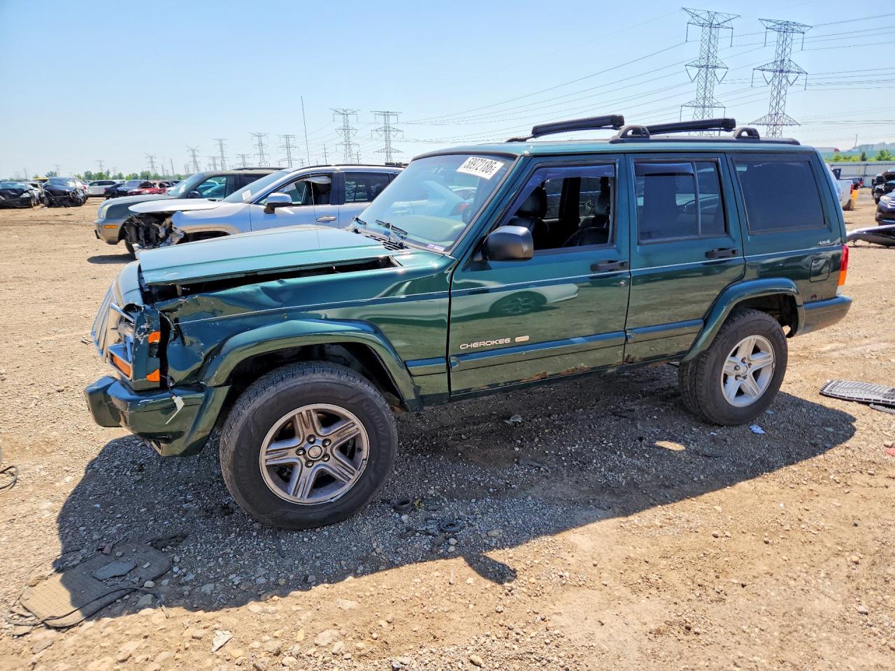 2000 JEEP CHEROKEE LIMITED | 1J4FF68S8YL117041 | UPCARS