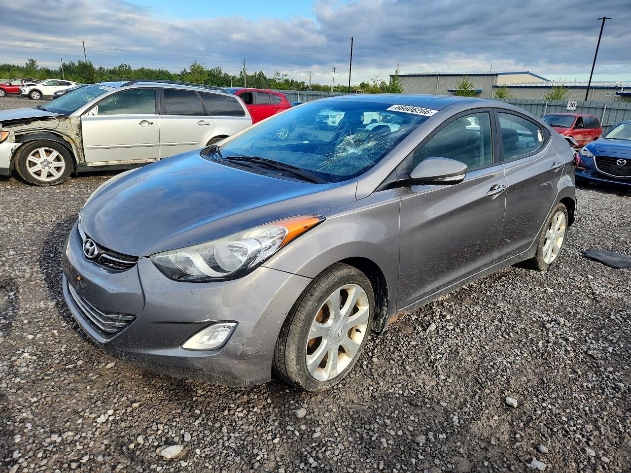 2011 HYUNDAI ELANTRA GLS | 5NPDH4AE1BH054215 | UPCARS