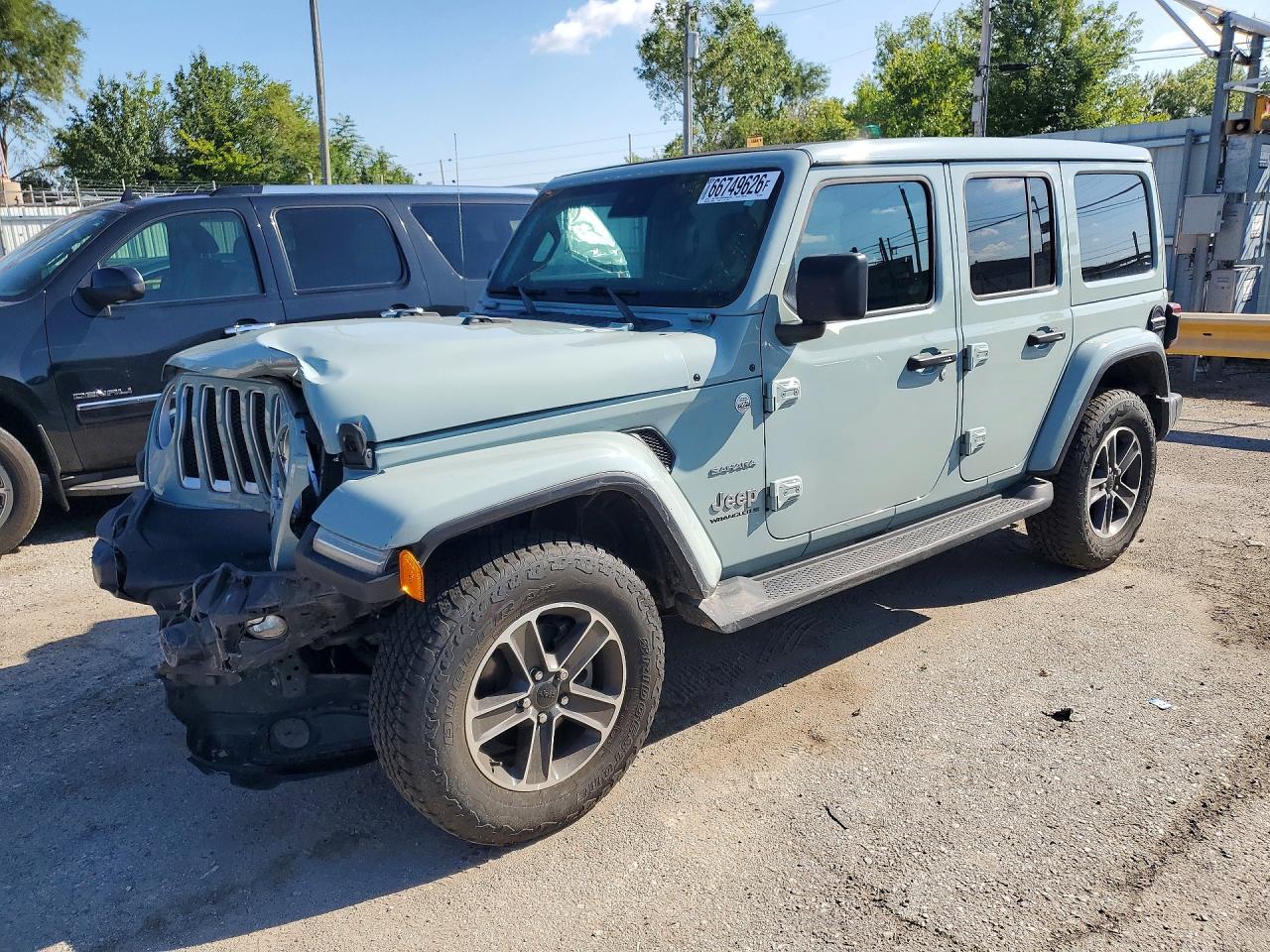 2023 JEEP WRANGLER SAHARA | 1C4HJXEN0PW509591 | UPCARS