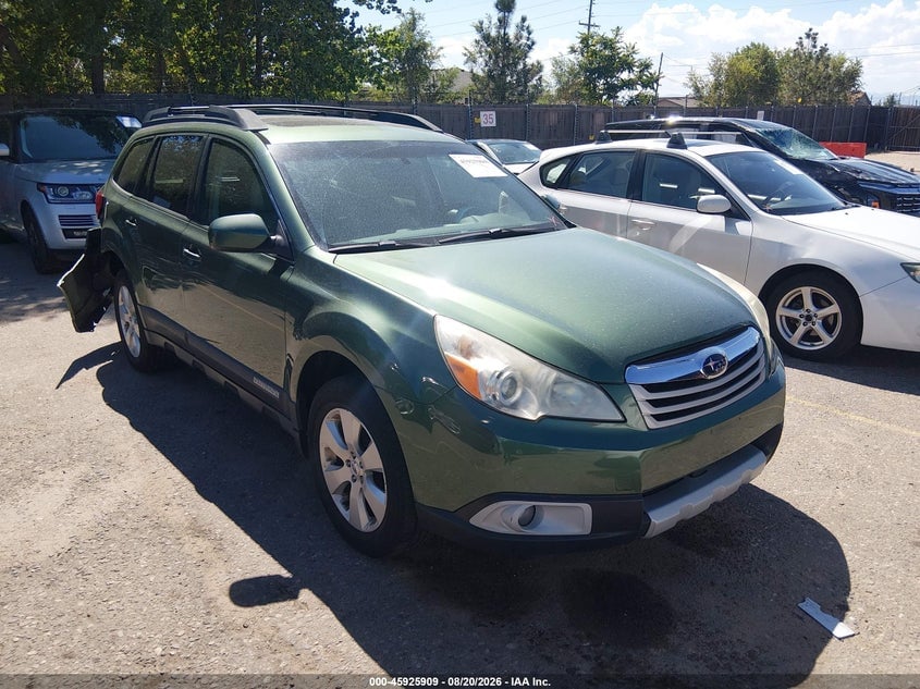 2012 SUBARU OUTBACK 2.5I LIMITED | 4S4BRBKC0C3288392 | UPCARS