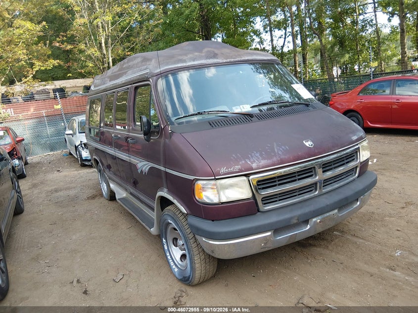 1996 DODGE RAM VAN B2500 | 2B6HB21Y0TK141493 | UPCARS