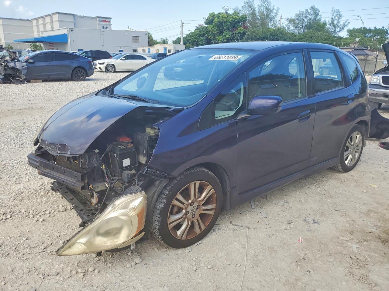 2009 HONDA FIT SPORT | JHMGE88459S057817 | UPCARS