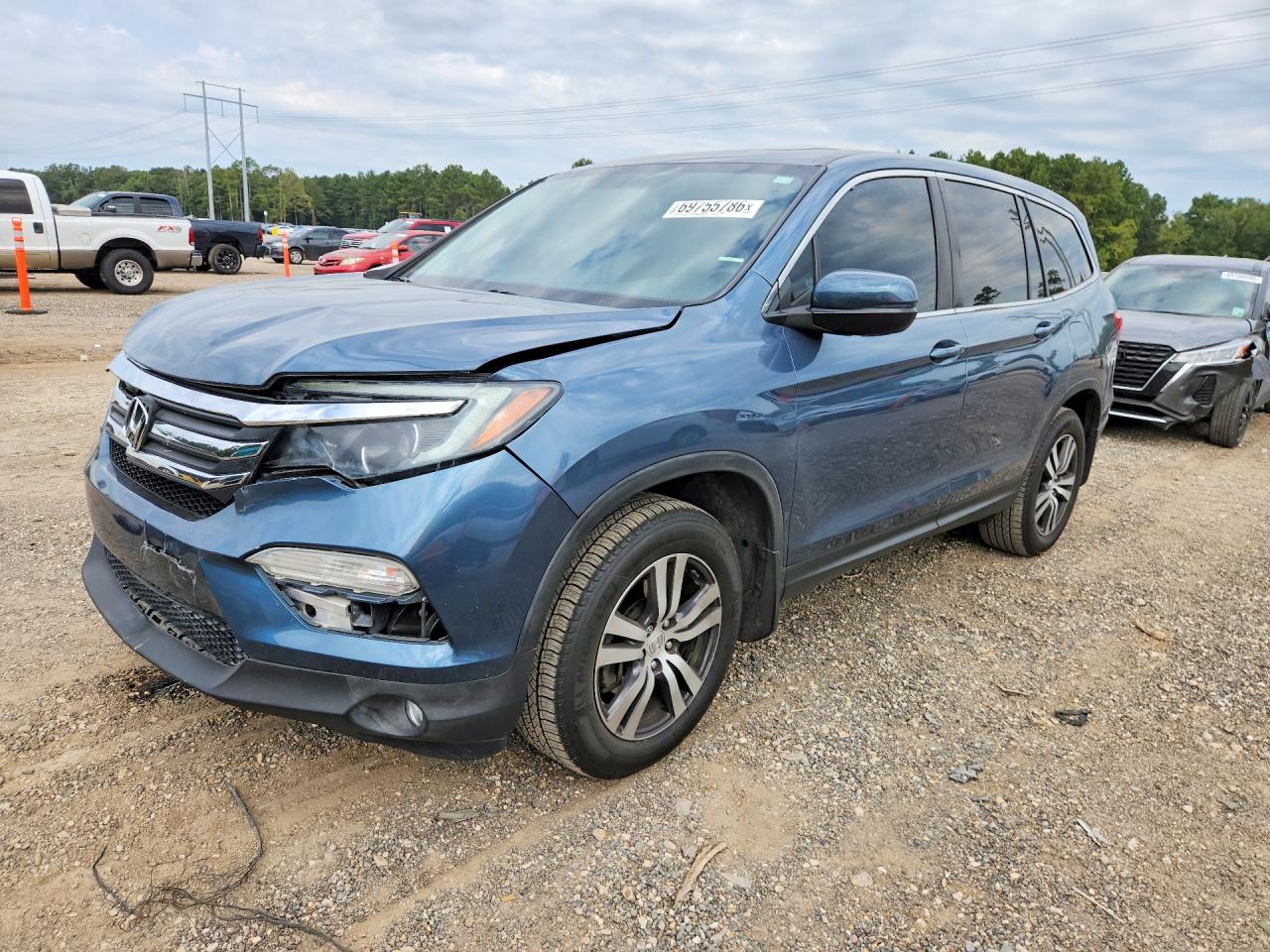 2017 HONDA PILOT EXL | 5FNYF5H5XHB047015 | UPCARS