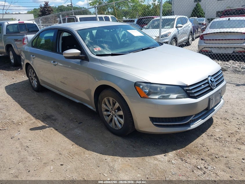 2013 VOLKSWAGEN PASSAT 2.5L S | 1VWAP7A39DC107812 | UPCARS
