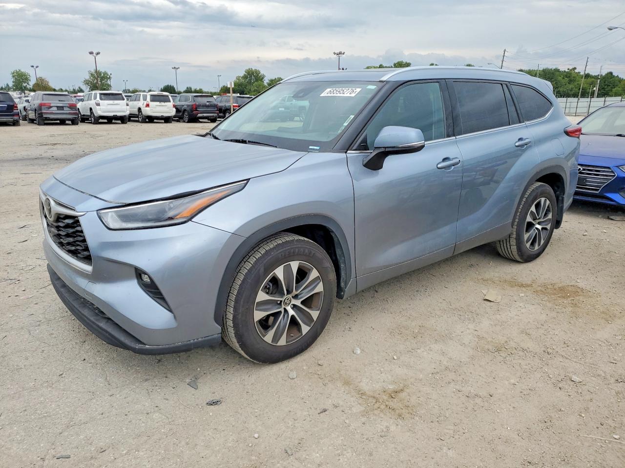 2021 TOYOTA HIGHLANDER XLE | 5TDGZRBH1MS059234 | UPCARS