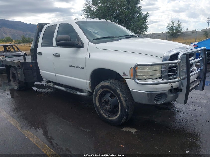 2003 DODGE RAM 3500 SLT/LARAMIE/ST | 3D7MU48C53G740256 | UPCARS