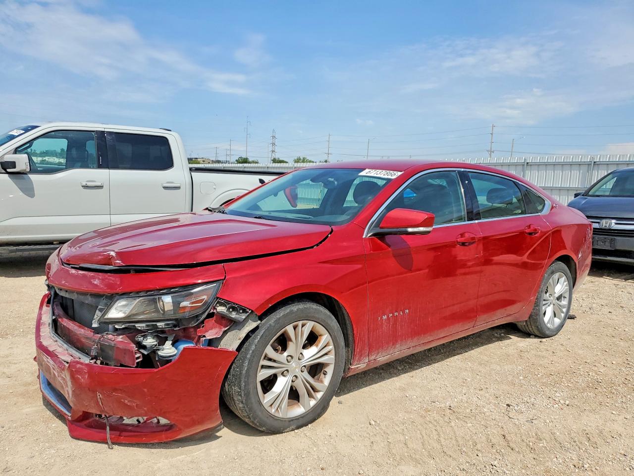 2014 CHEVROLET IMPALA LT | 1G1125S32EU170615 | UPCARS