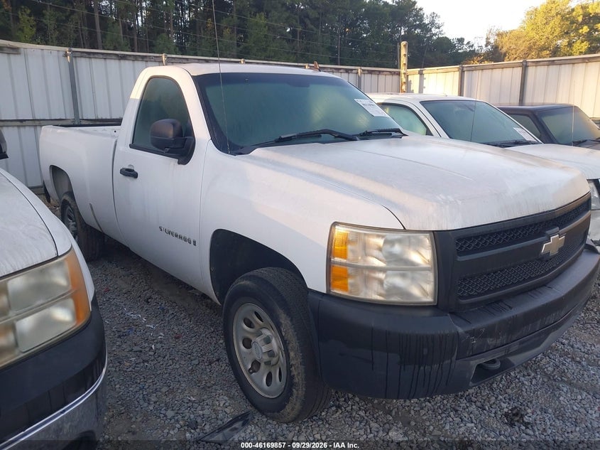 2008 CHEVROLET SILVERADO 1500 WORK TRUCK | 1GCEC14C38E180984 | UPCARS