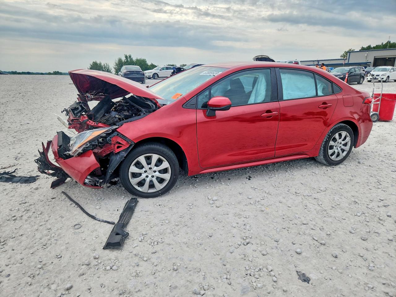 2021 TOYOTA COROLLA LE | 5YFEPMAE7MP221268 | UPCARS