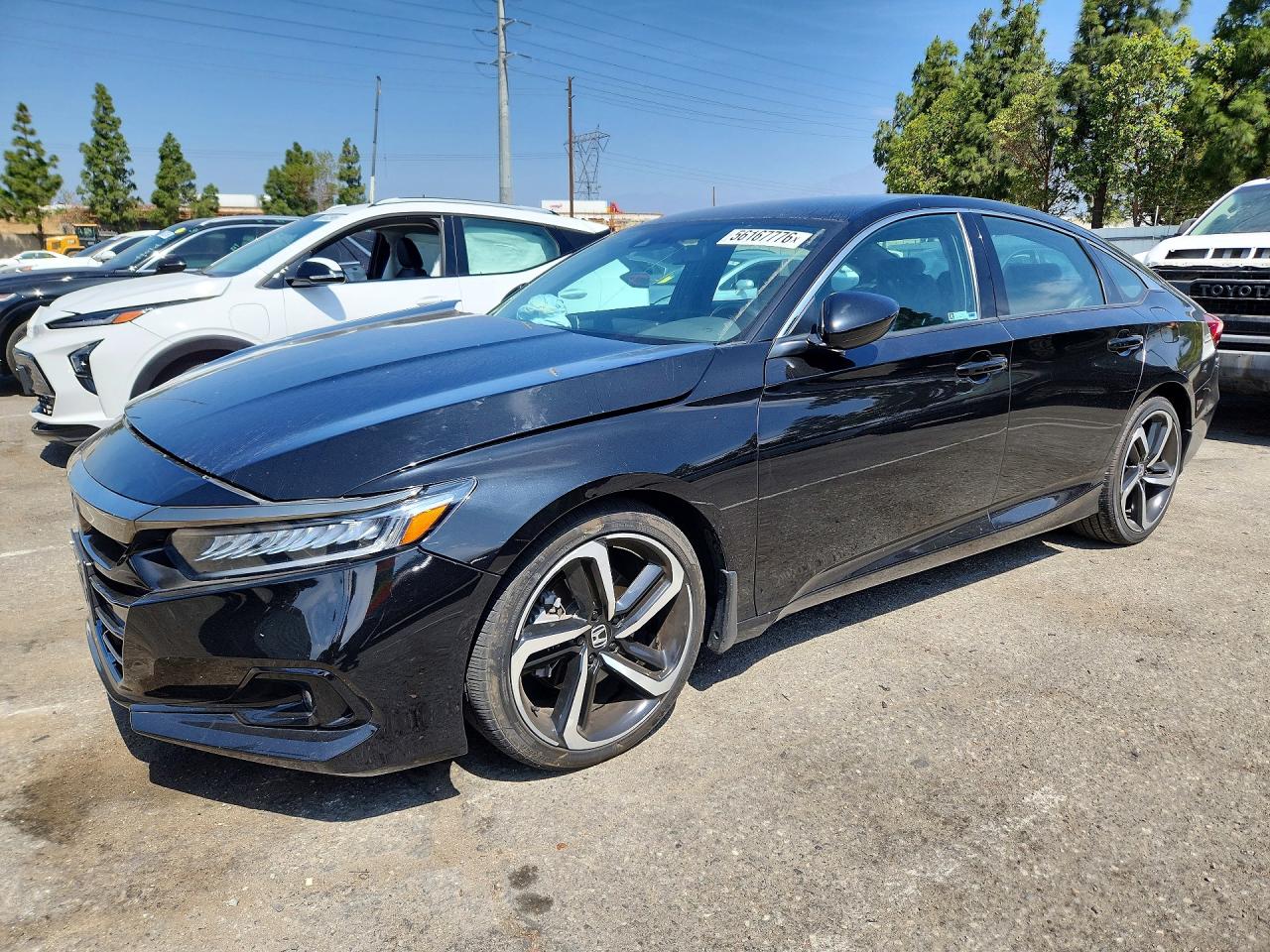 2022 HONDA ACCORD SPORT | 1HGCV1F36NA081742 | UPCARS