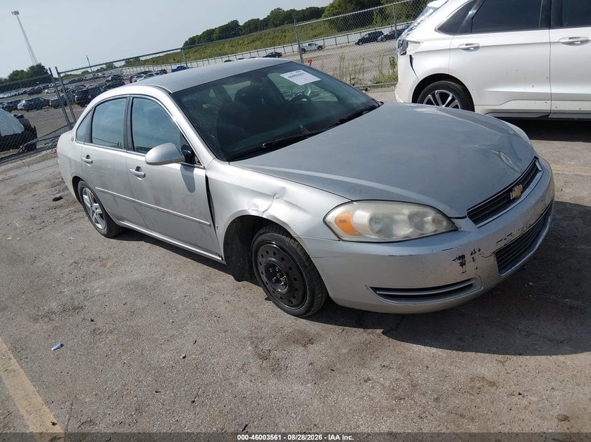 2008 CHEVROLET IMPALA LS | 2G1WB58N689103080 | UPCARS