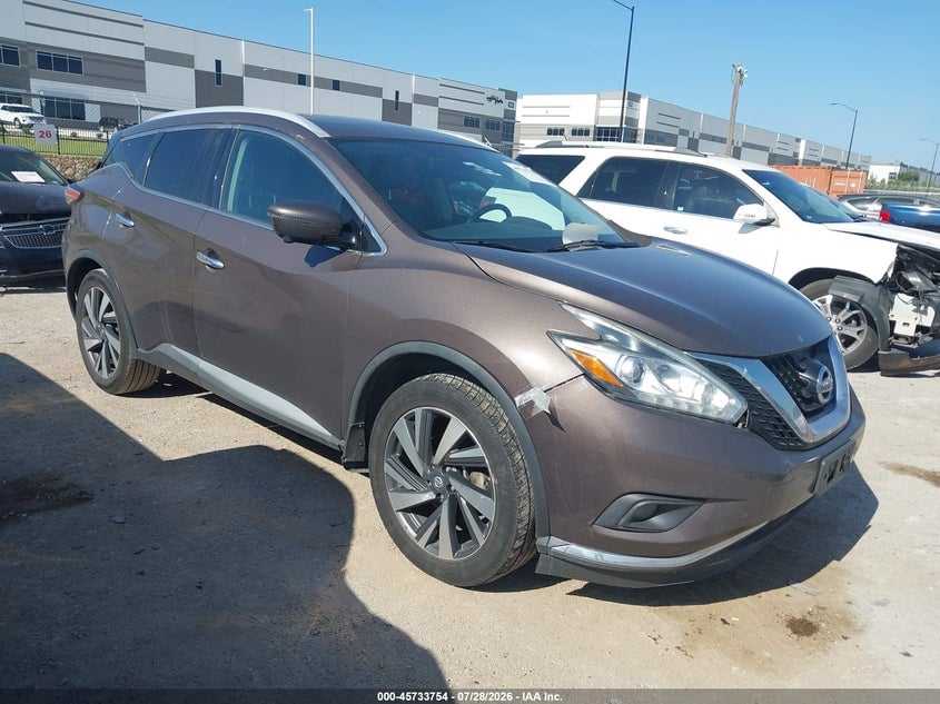 2018 NISSAN MURANO PLATINUM | 5N1AZ2MG5JN116310 | UPCARS