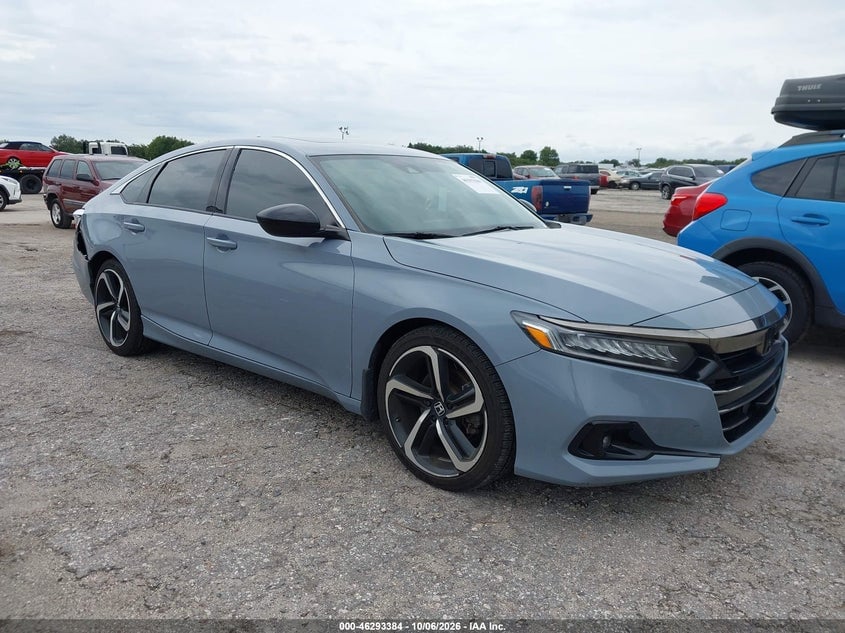 2022 HONDA ACCORD SPORT 2.0T | 1HGCV2F34NA017754 | UPCARS