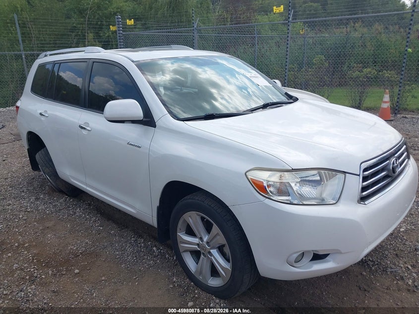 2010 TOYOTA HIGHLANDER LIMITED | JTEDK3EH0A2162692 | UPCARS