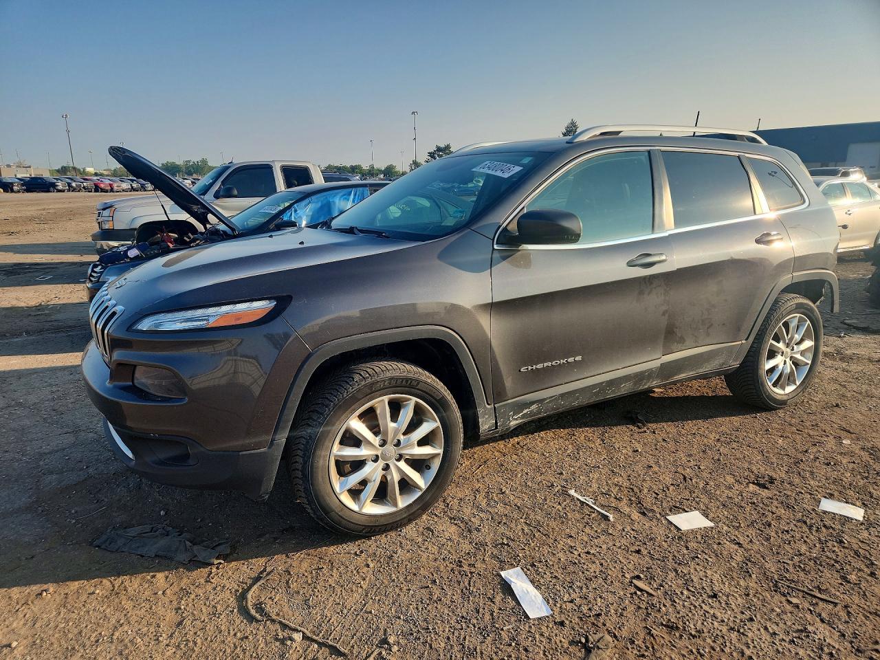 2017 JEEP CHEROKEE LIMITED | 1C4PJMDS9HW606372 | UPCARS