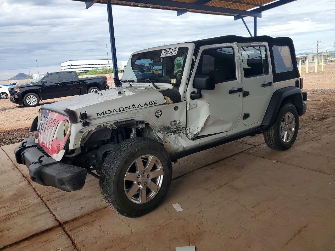 2013 JEEP WRANGLER SPORT | 1C4BJWDG2DL643129 | UPCARS