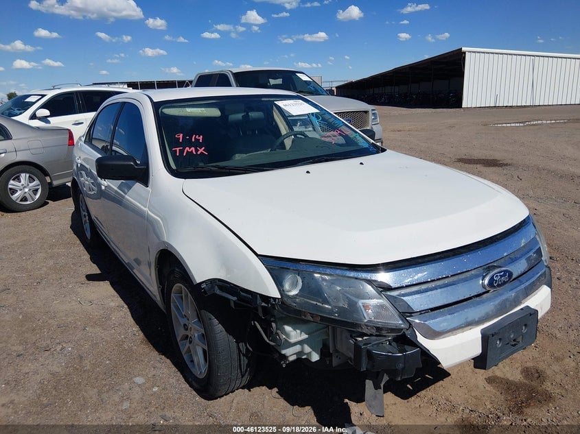2012 FORD FUSION S | 3FAHP0GA9CR377921 | UPCARS