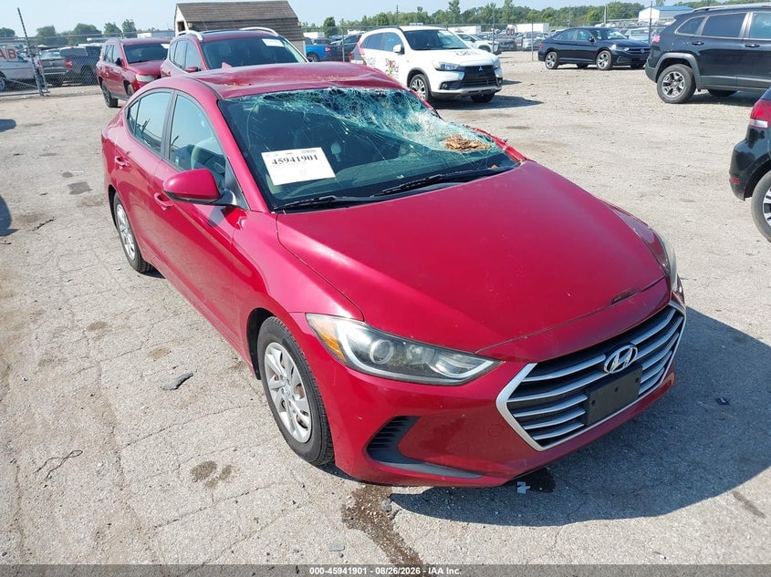 2017 HYUNDAI ELANTRA SE | KMHD74LF7HU119524 | UPCARS