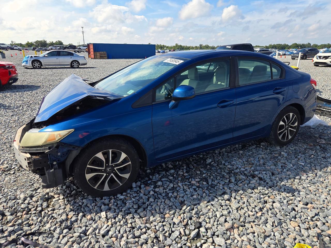 2013 HONDA CIVIC EX | 2HGFB2F8XDH509836 | UPCARS