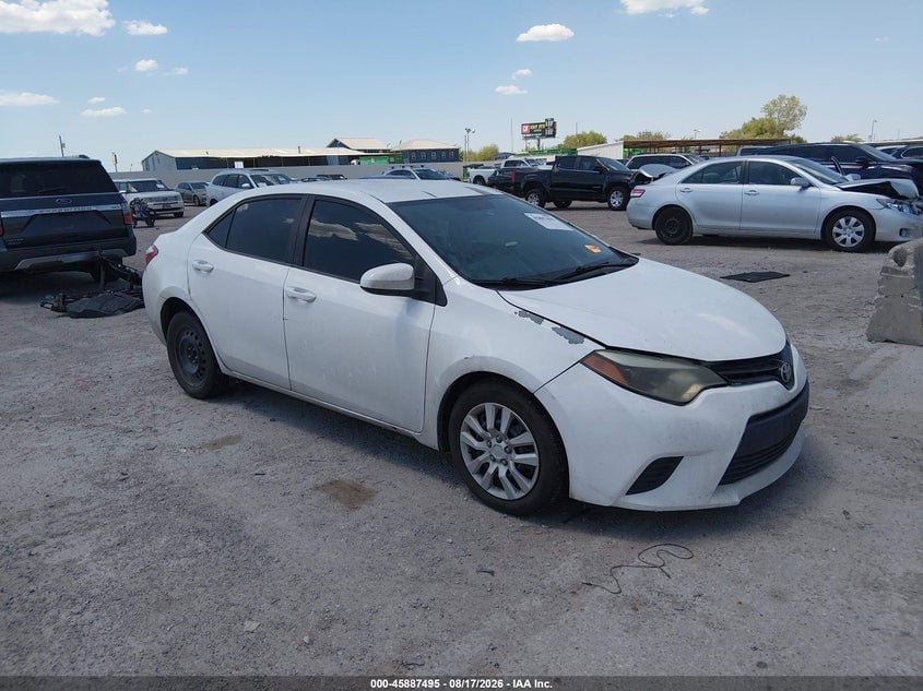 2014 TOYOTA COROLLA LE | 5YFBURHE6EP010806 | UPCARS