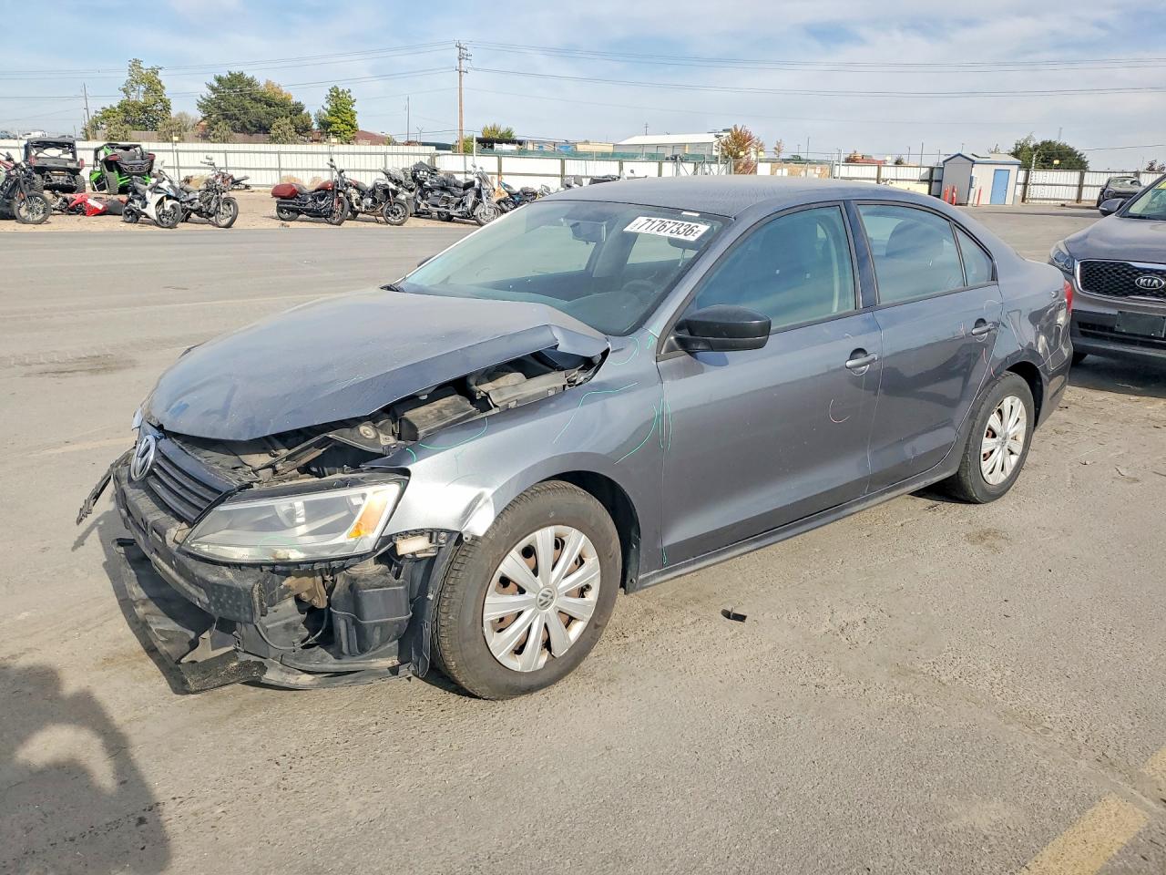 2014 VOLKSWAGEN JETTA BASE | 3VW2K7AJ8EM305444 | UPCARS