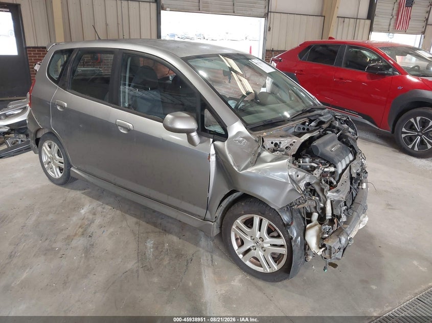 2007 HONDA FIT SPORT | JHMGD386X7S028592 | UPCARS