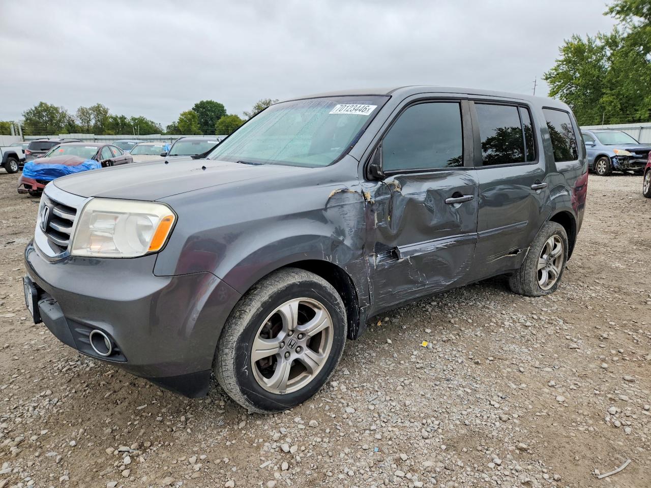 2012 HONDA PILOT EXLN | 5FNYF3H76CB040268 | UPCARS