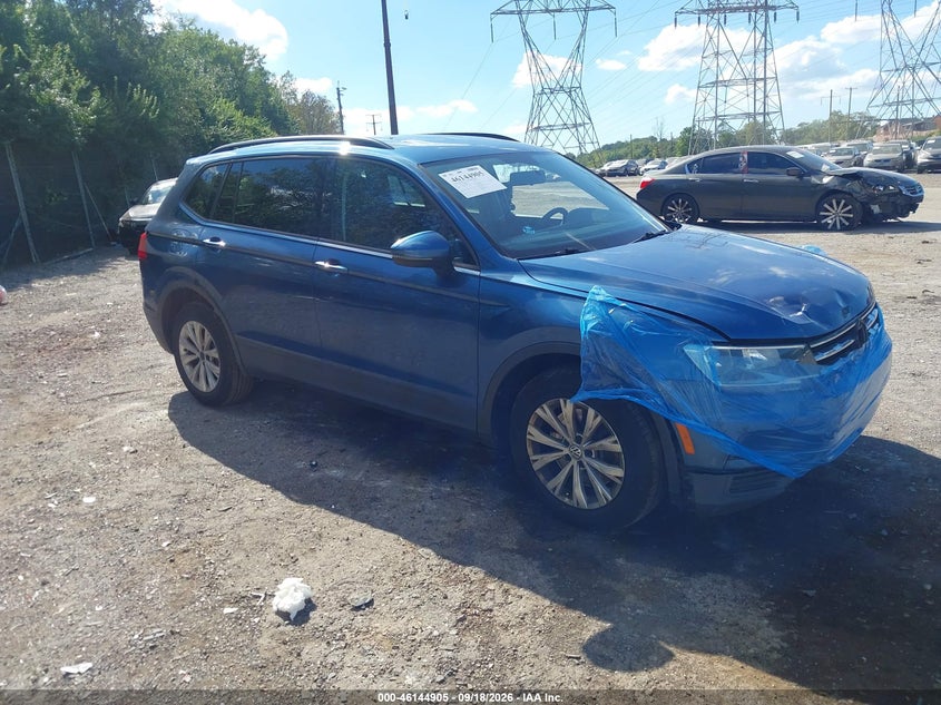2019 VOLKSWAGEN TIGUAN 2.0T S | 3VV1B7AX2KM032730 | UPCARS