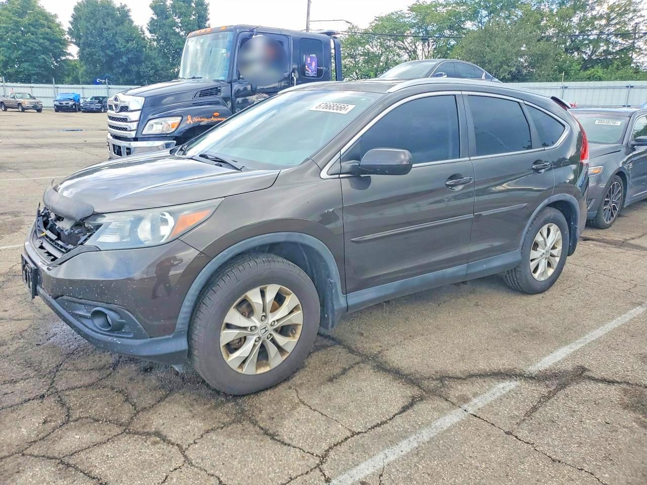 2013 HONDA CRV EXL | 5J6RM4H78DL004834 | UPCARS
