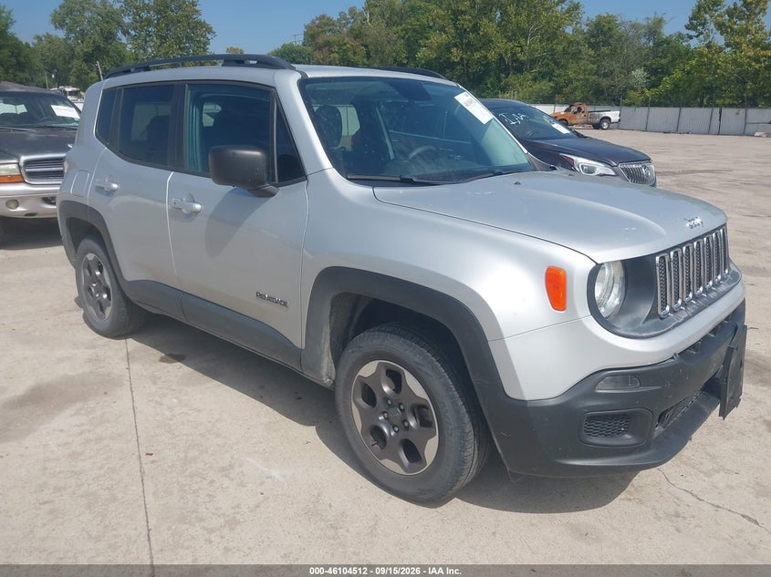 2017 JEEP RENEGADE SPORT 4X4 | ZACCJBAB3HPE44016 | UPCARS