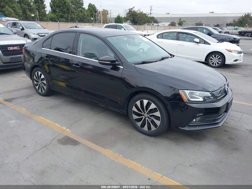 2016 VOLKSWAGEN JETTA HYBRID SEL PREMIUM | 3VW637AJ1GM227137 | UPCARS