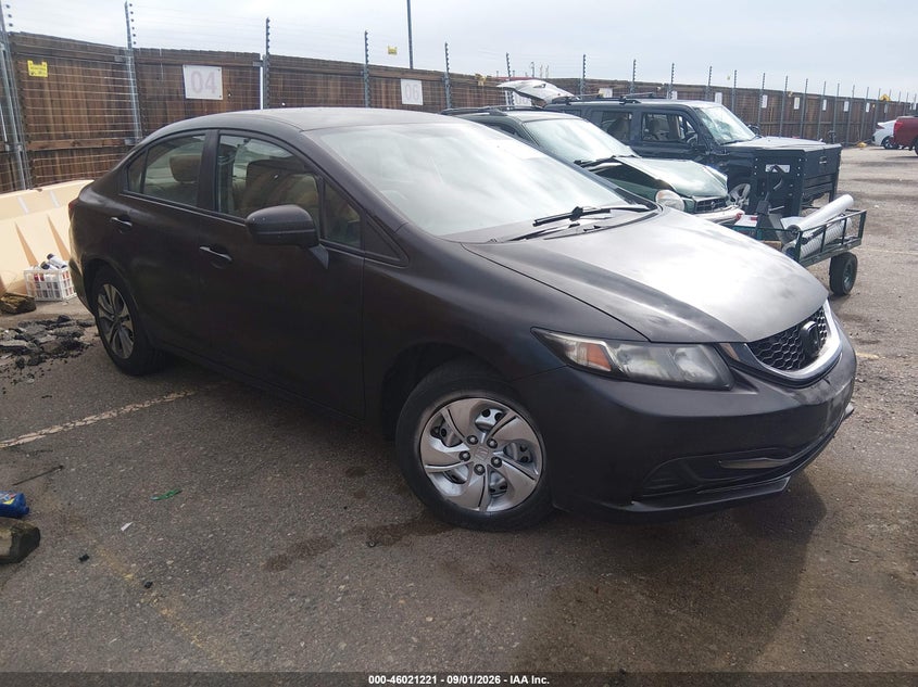 2014 HONDA CIVIC LX | 2HGFB2F58EH554863 | UPCARS