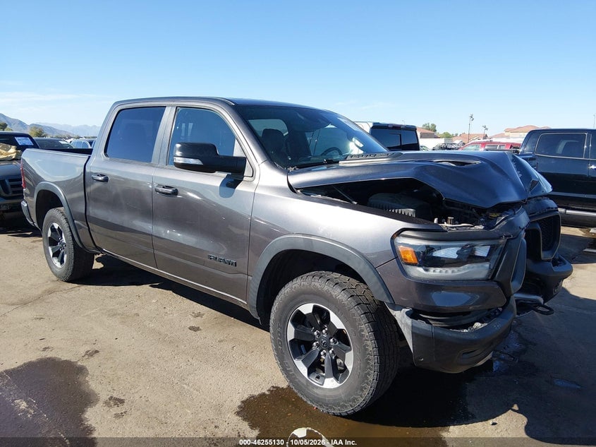 2021 RAM 1500 REBEL  4X4 5'7 BOX | 1C6SRFLTXMN516647 | UPCARS
