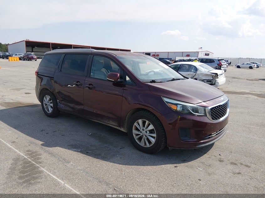 2016 KIA SEDONA LX | KNDMB5C11G6150915 | UPCARS