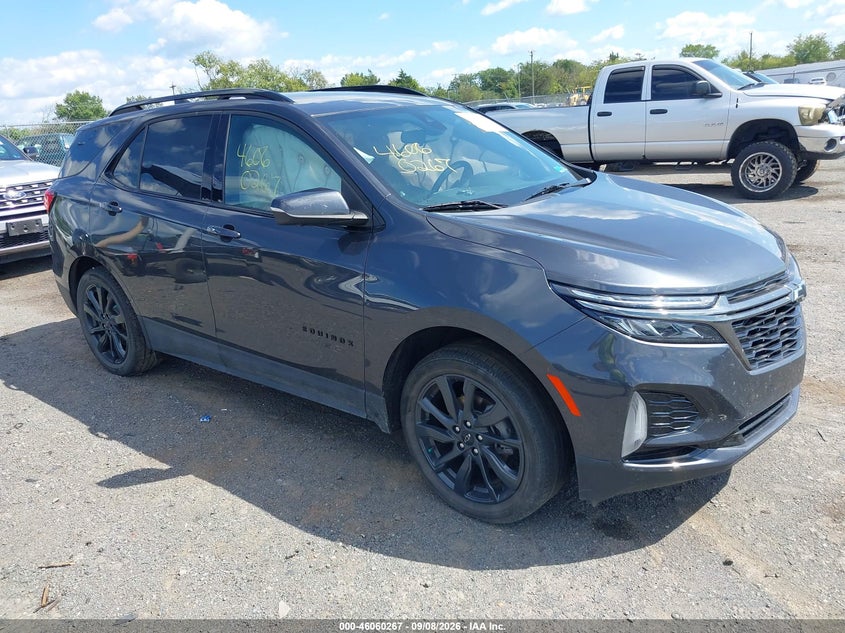 2022 CHEVROLET EQUINOX FWD RS | 3GNAXMEV3NS165804 | UPCARS