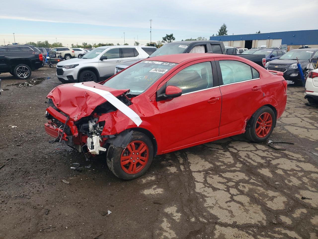 2013 CHEVROLET SONIC LT | 1G1JC5SH3D4162725 | UPCARS