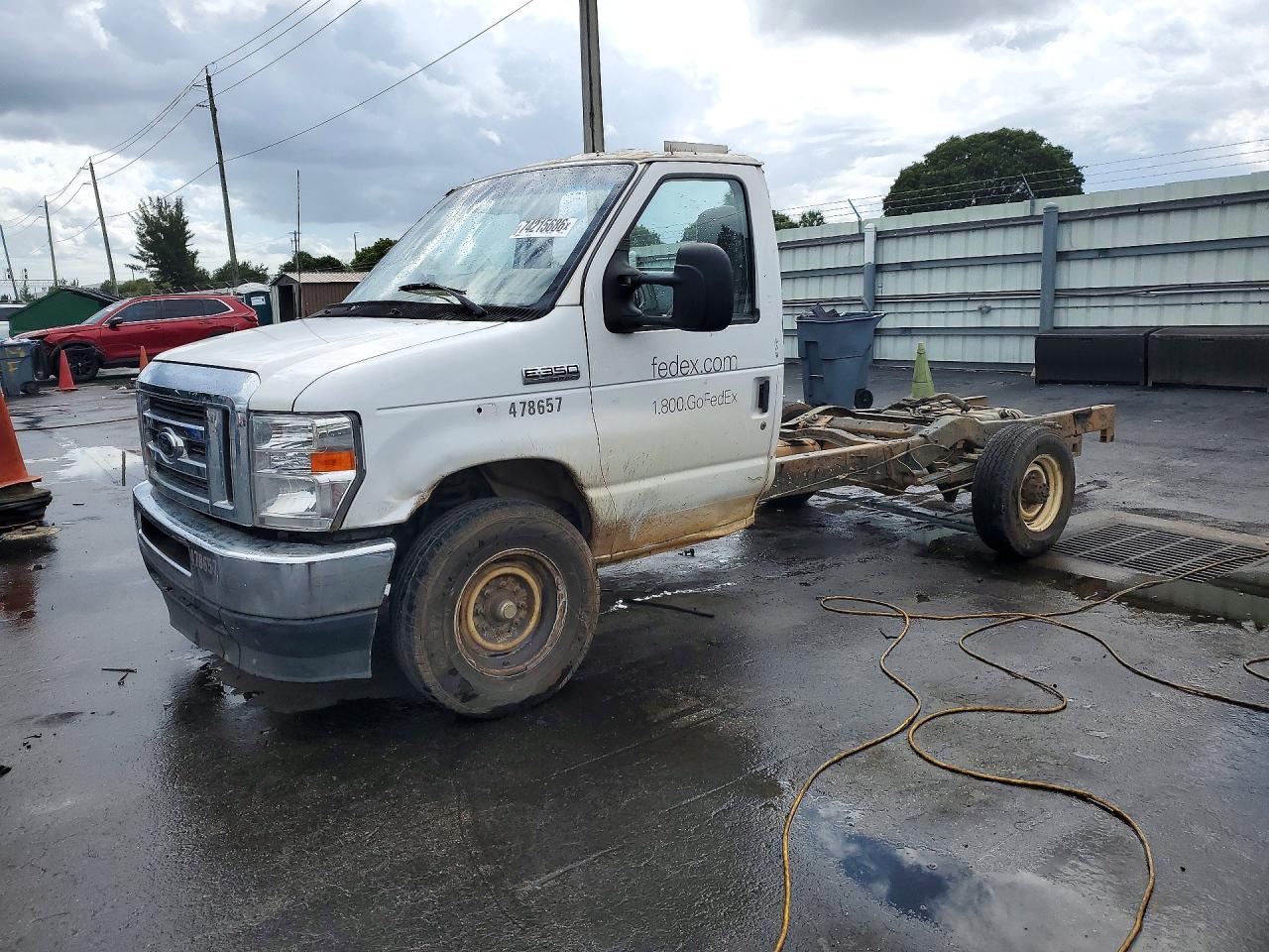 2022 FORD ECONOLIN E350 SUPER DUTY CUTAWAY VAN | 1FDWE3FN9NDC41860 | UPCARS