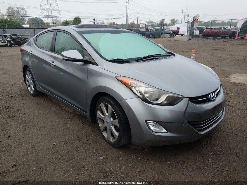 2013 HYUNDAI ELANTRA LIMITED | KMHDH4AE9DU740636 | UPCARS
